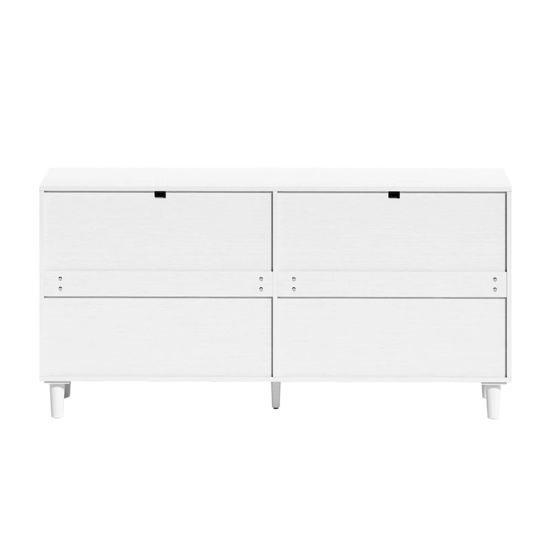 Bedroom Rattan Dresser with Drawers