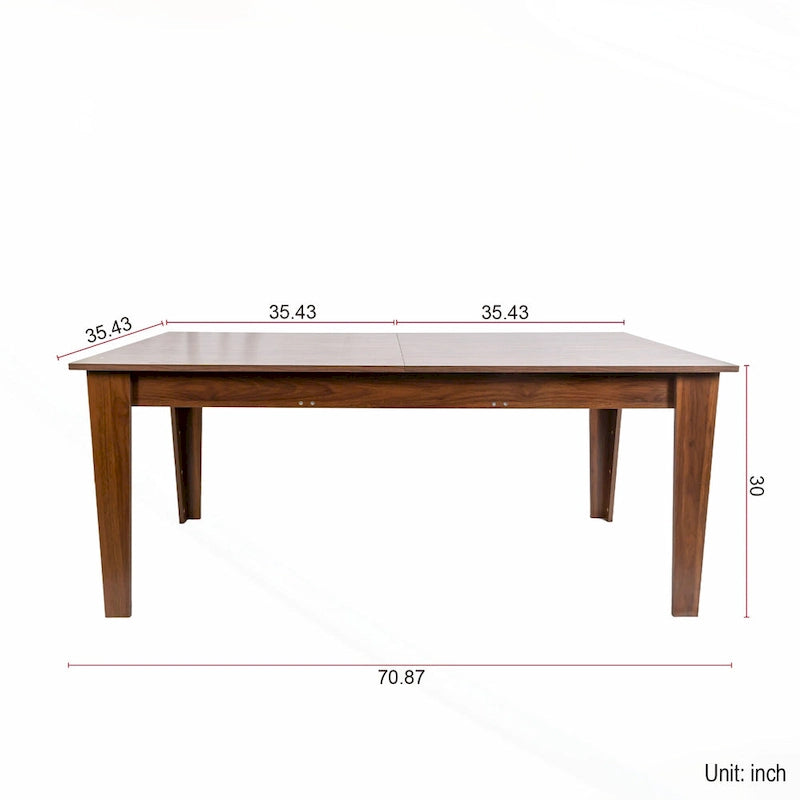 Versatile Extendable Wooden Kitchen Table for Various Occasions
