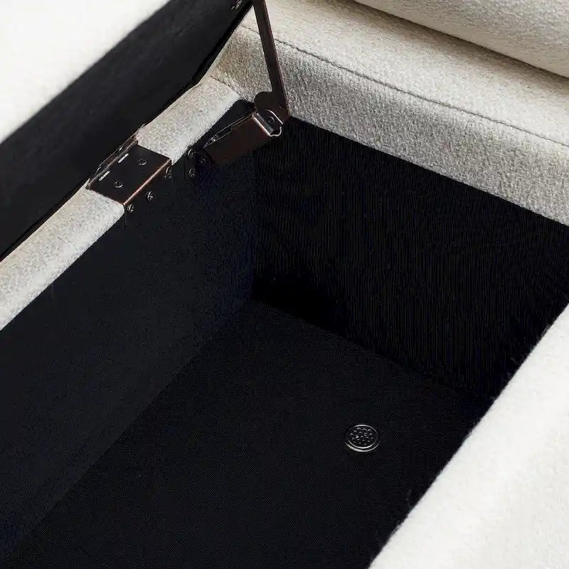 Upholstered Velvet Storage Bench