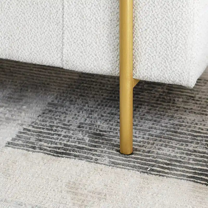 Upholstered Velvet Storage Bench