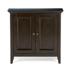 Skříňka z masivu, přechodný styl – 81š x 36h x 79v cm