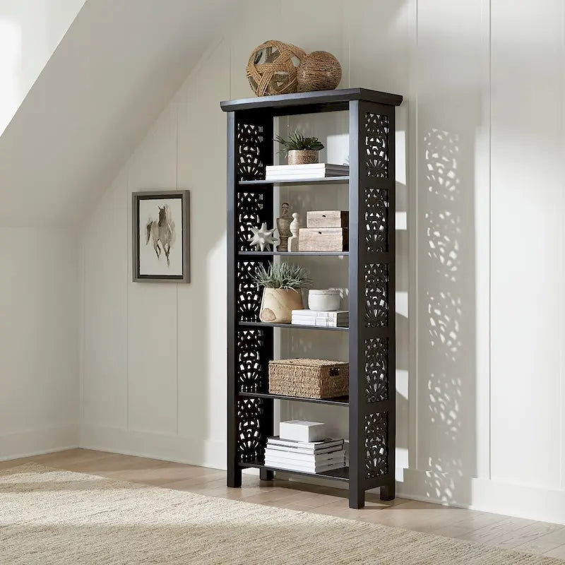 Weathered Accent Bookcase