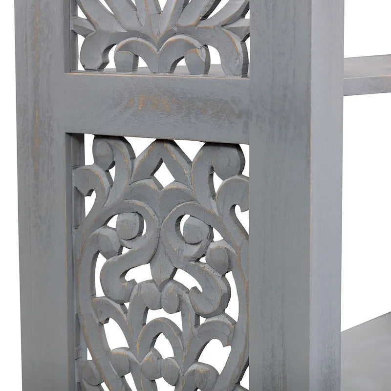 Weathered Accent Bookcase