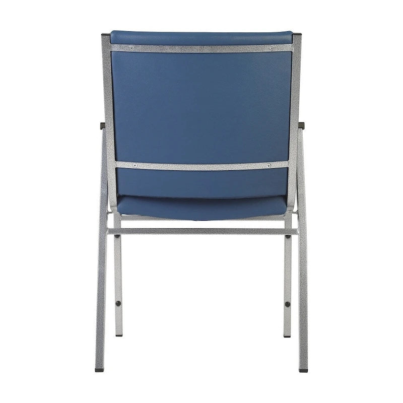 Heavy Duty Stack Chair with Arms - 21D x 21W x 31H