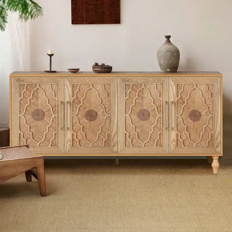 Storage Cabinet with 4 Doors