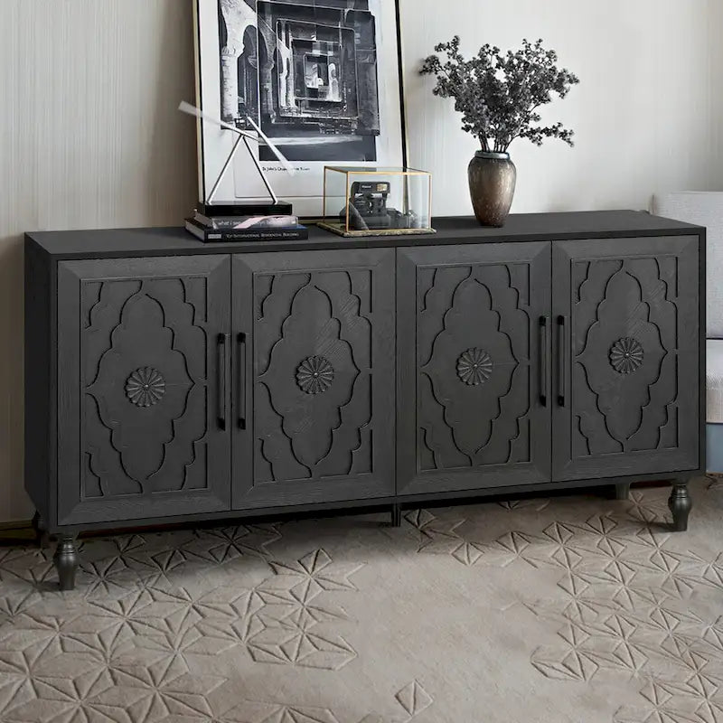 Storage Cabinet with 4 Doors