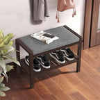 Botník lavice s polštářem – 32D x 60Š x 43V cm