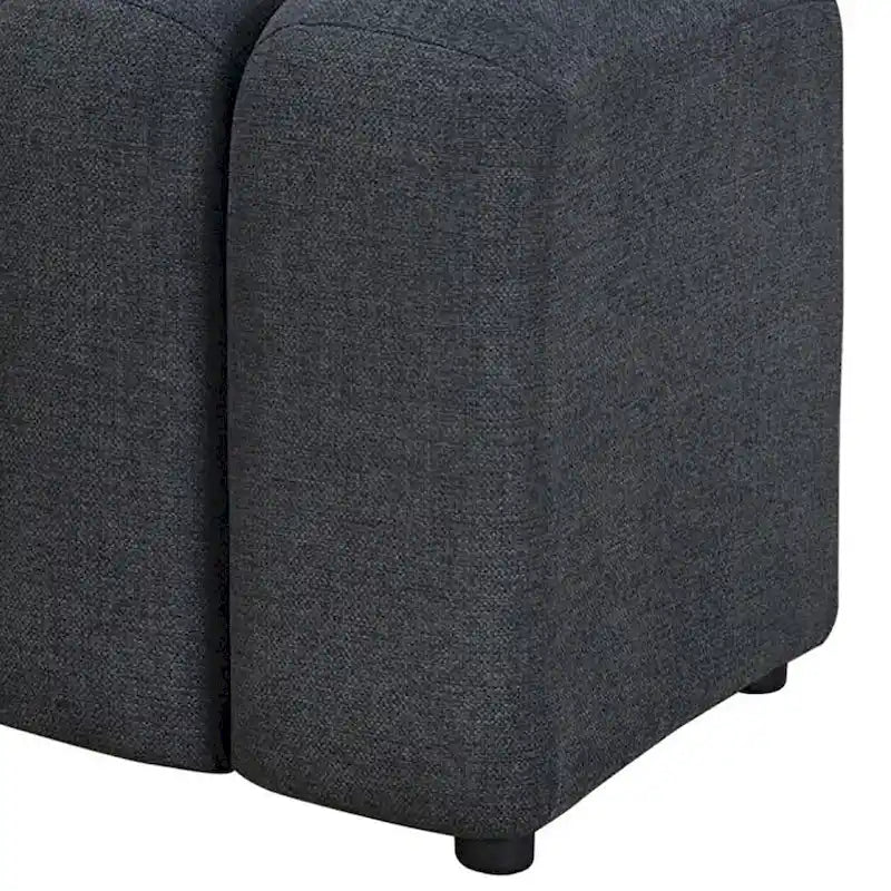 Channel Tufted Accent Bench