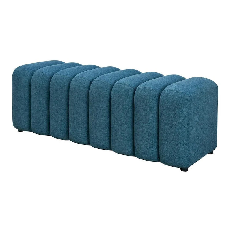 Channel Tufted Accent Bench