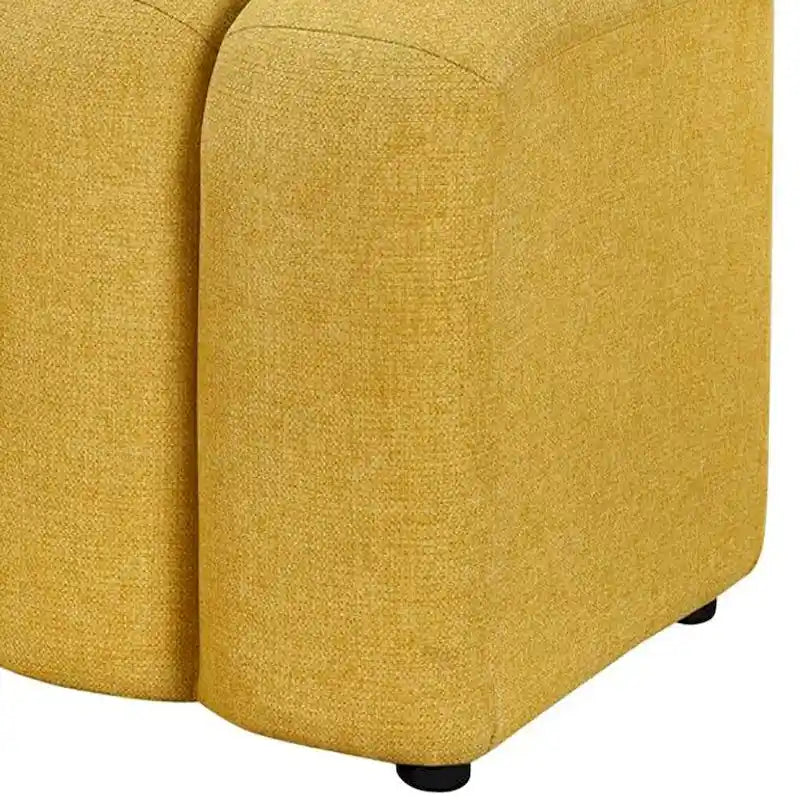 Channel Tufted Accent Bench