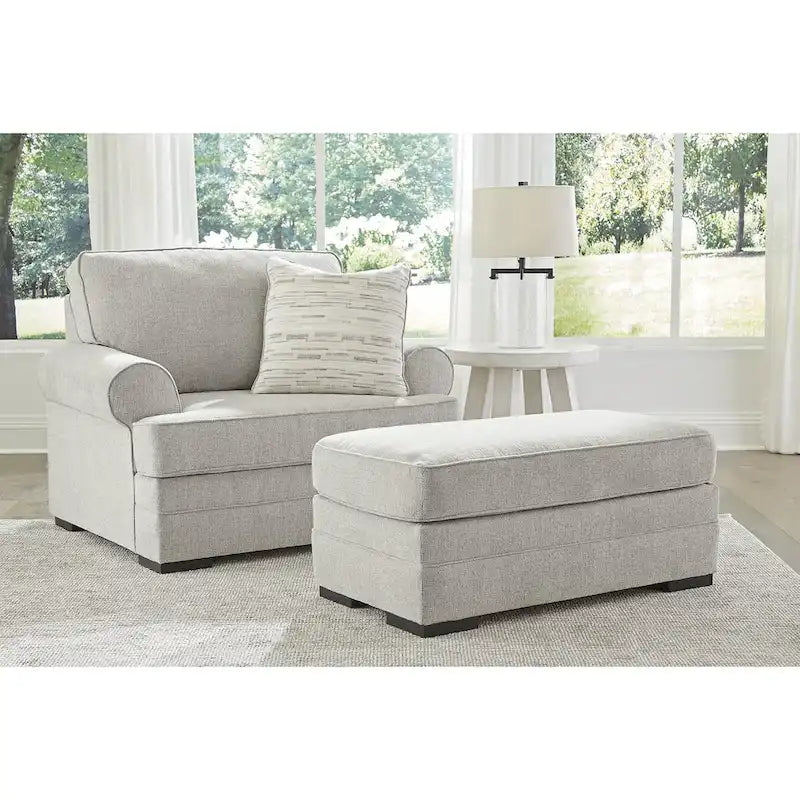 Gray Ottoman
